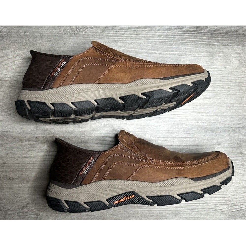 Skechers Men's Skechers Respected Elgin Shoes Casual Moccasin Size 11.5
